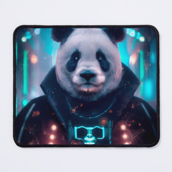 Item preview, Cyberpunk Panda IV designed and sold by SteamedpunkVegg.