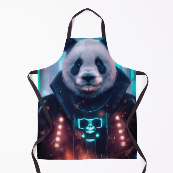 Item preview, Cyberpunk Panda IV designed and sold by SteamedpunkVegg.