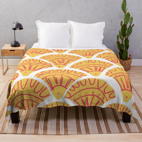 Item preview, Yellow and red scale mandalas designed and sold by CatsHappy.