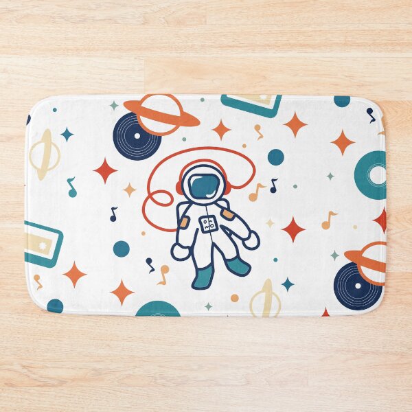 Item preview, Vibing Astronaut Blue and Orange Color Palette Design designed and sold by vron615.