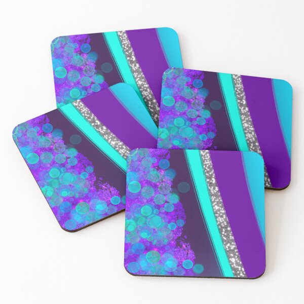 Item preview, Blue glitter pattern designed and sold by MerWishes.