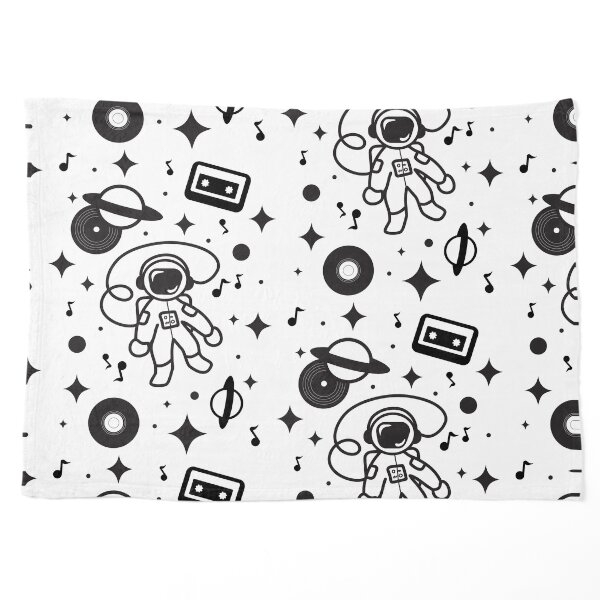 Vibing Astronaut Pet Blanket