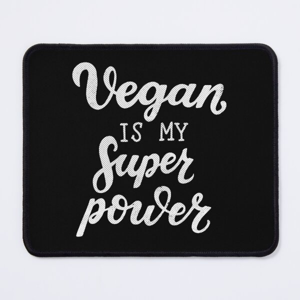 Item preview, Vegan Is My Superpower - Powered by Plants designed and sold by fooderiffic.