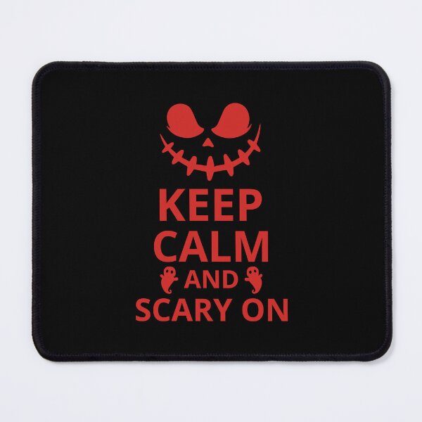 Item preview,  Keep Calm And Scary On. Halloween Quote, Halloween Theme, Spooky Vibes designed and sold by DesignHouse07.