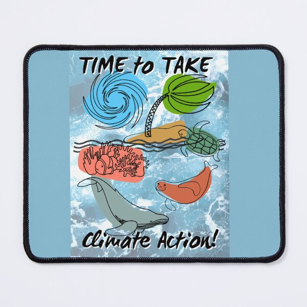 Item preview, Take Climate Action - Mega Storms 2 designed and sold by bmfabricdesigns.