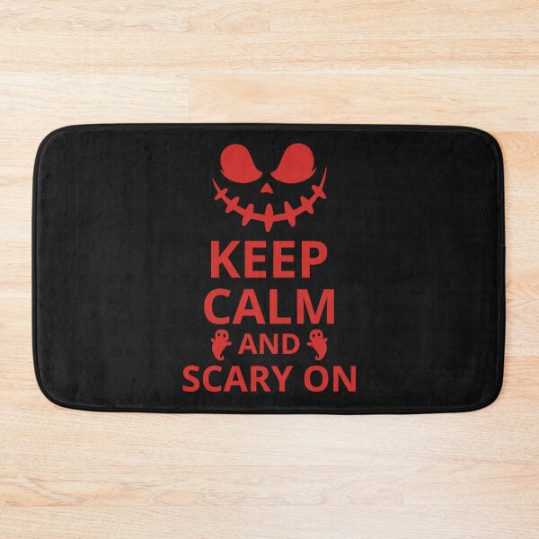 Item preview,  Keep Calm And Scary On. Halloween Quote, Halloween Theme, Spooky Vibes designed and sold by DesignHouse07.