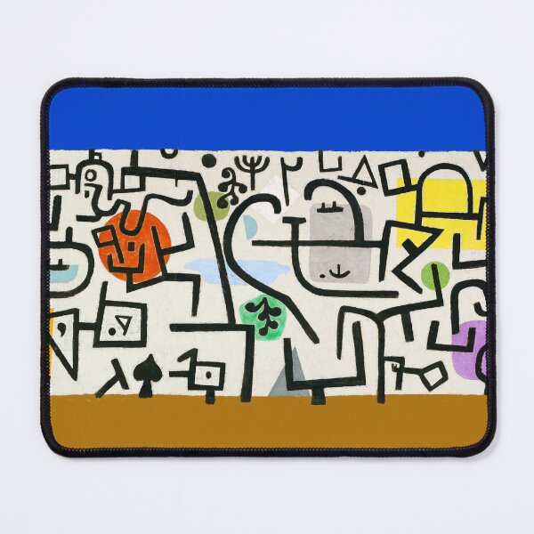 Item preview, Paul Klee Rich Port Harbour Abstract Colorful designed and sold by antiqueart.