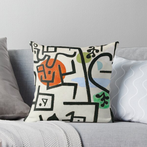 Item preview, Paul Klee Rich Port Harbour Abstract Colorful  designed and sold by antiqueart.