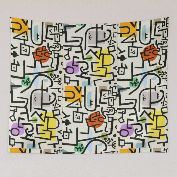 Item preview, Paul Klee Rich Port Harbour Abstract Colorful  designed and sold by antiqueart.