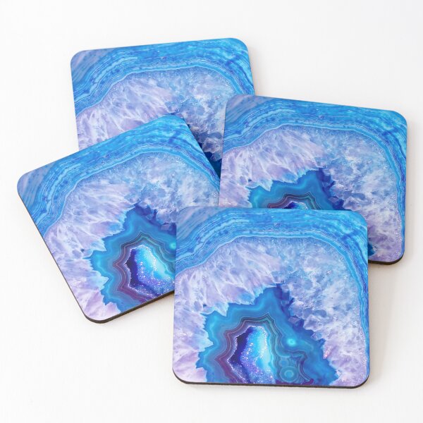Item preview, Bright Blue Geode designed and sold by KellysComColors.