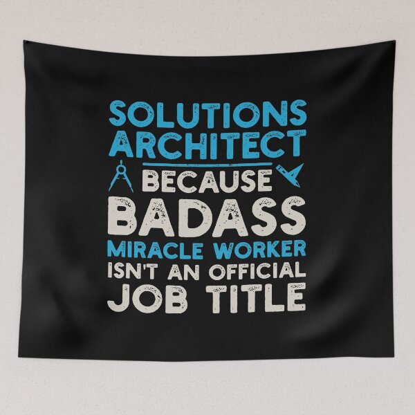 Item preview, Solutions Architect: Architecture Gift, Solution Architectural Funny Architect designed and sold by Adexyl.
