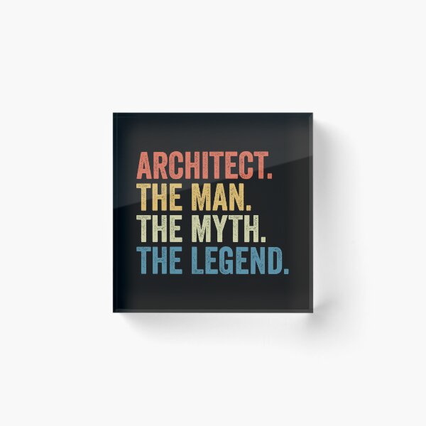 Item preview, Architect The Man The Myth The Legend: Architecture Gift, Architectural Engineering Funny Architect designed and sold by Adexyl.