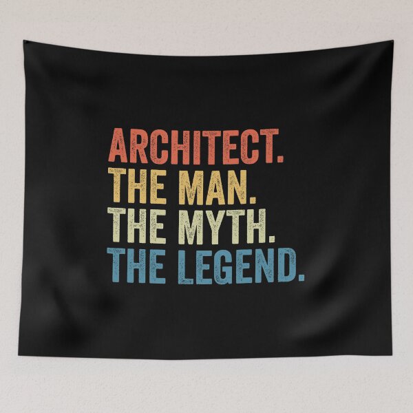 Item preview, Architect The Man The Myth The Legend: Architecture Gift, Architectural Engineering Funny Architect designed and sold by Adexyl.