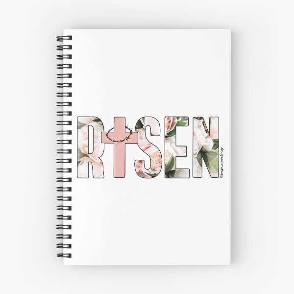 Item preview, Risen, Religious Cross Floral Pattern © GraphicLoveShop designed and sold by Graphic Love Shop.