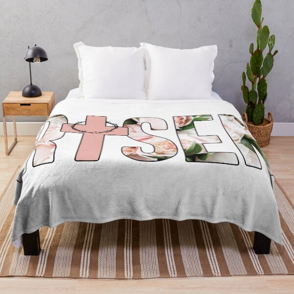 Item preview, Risen, Religious Cross Floral Pattern © GraphicLoveShop designed and sold by Graphic Love Shop.