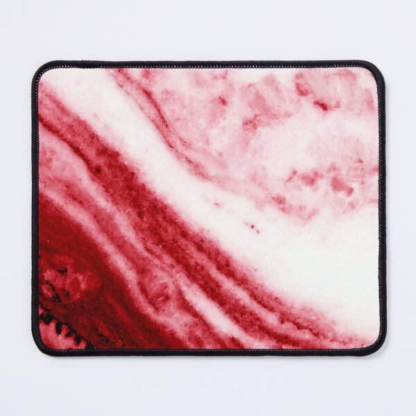 Item preview, Red and White Marble designed and sold by KellysComColors.