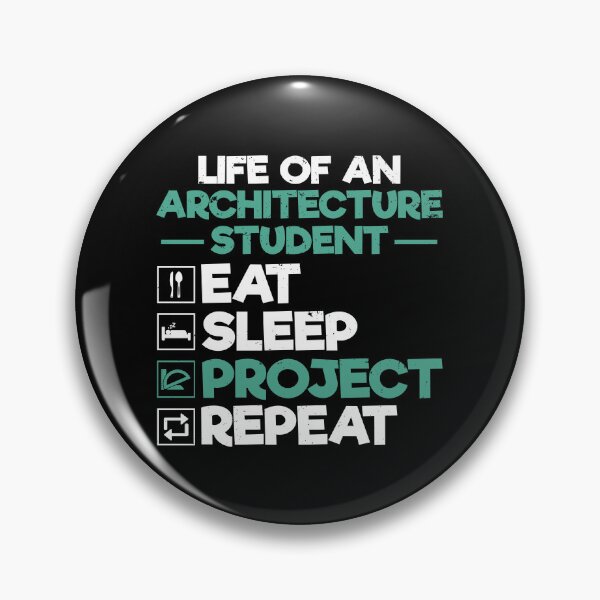 Item preview, Life Of An Architectural Student: Architecture Major, Architectural Engineering School Funny Architect designed and sold by Adexyl.