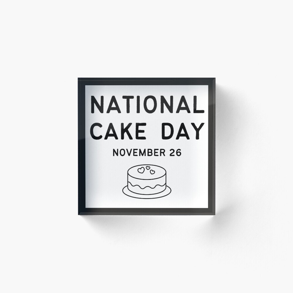 How Cake Day came to be – Conant Crier