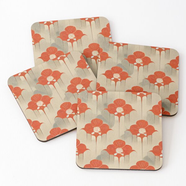 Item preview, Japanese Style Geometric Flower Pattern III designed and sold by ARTIFLAVE.