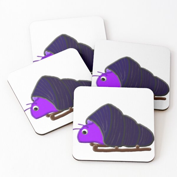 Item preview, Baby rabbit snail on skis (purple) designed and sold by BrachiaST.