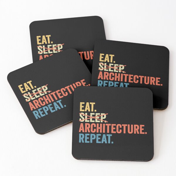 Item preview, Eat No Sleep Architecture Repeat: Architect Student Gift, Architectural Engineering Funny Architect designed and sold by Adexyl.