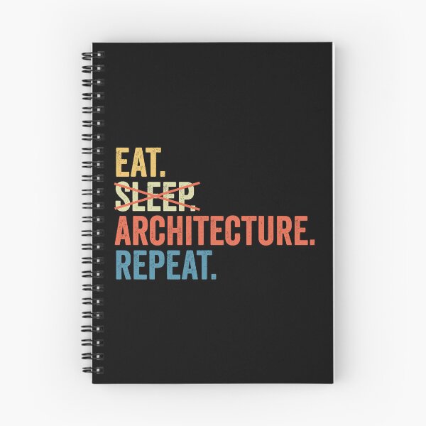 Item preview, Eat No Sleep Architecture Repeat: Architect Student Gift, Architectural Engineering Funny Architect designed and sold by Adexyl.