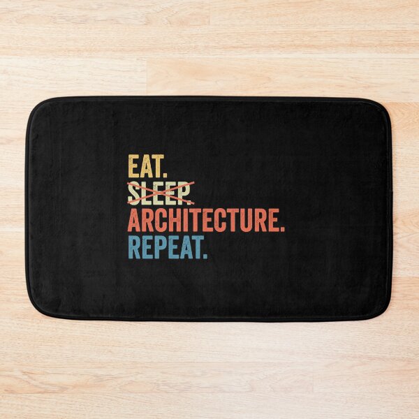 Item preview, Eat No Sleep Architecture Repeat: Architect Student Gift, Architectural Engineering Funny Architect designed and sold by Adexyl.