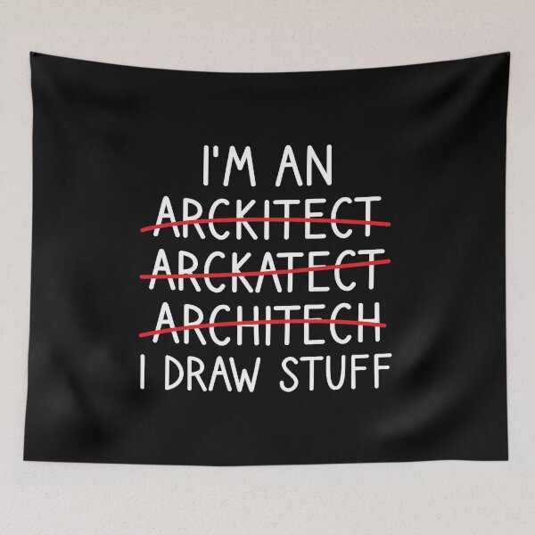 Item preview, I'm An Architect, I Draw Stuff: Architecture Gift, Architectural Engineering Funny Architect designed and sold by Adexyl.