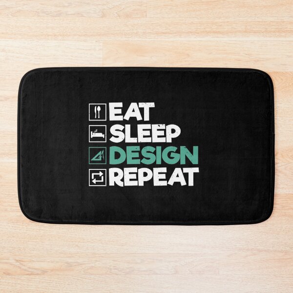 Item preview, Eat Sleep Design Repeat Architect: Architecture Gift, Architectural Engineering Funny Architect designed and sold by Adexyl.