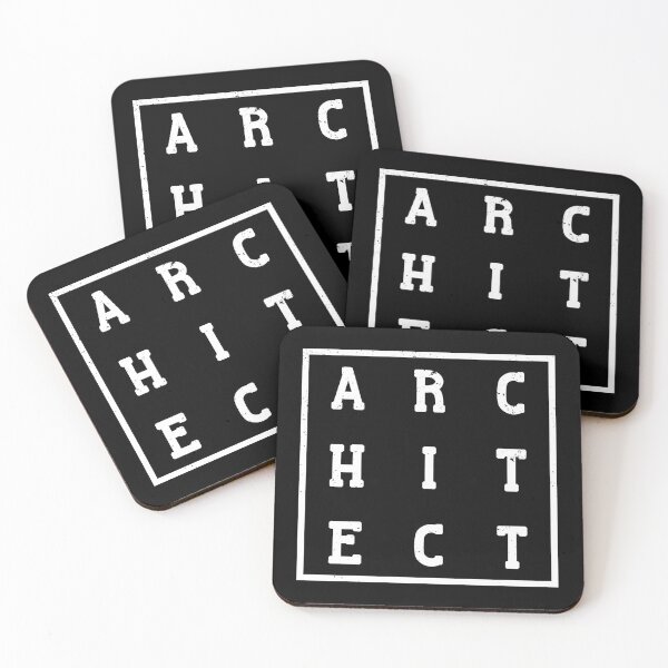 Item preview, Architect Letters: Architecture Gift, Architectural Engineering Funny Architect designed and sold by Adexyl.