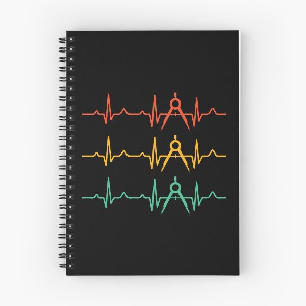 Item preview, Architect Retro Compass Heartbeat Ekg Heart Rate: Architecture Gift, Architectural Engineering Funny Architect designed and sold by Adexyl.