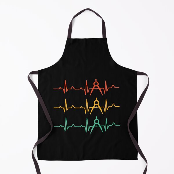 Item preview, Architect Retro Compass Heartbeat Ekg Heart Rate: Architecture Gift, Architectural Engineering Funny Architect designed and sold by Adexyl.