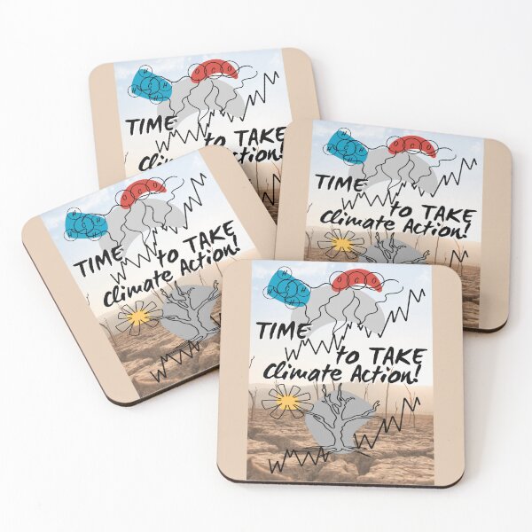 Item preview, Take Climate Action - Global Warming 2 designed and sold by bmfabricdesigns.