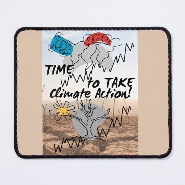 Item preview, Take Climate Action - Global Warming 2 designed and sold by bmfabricdesigns.