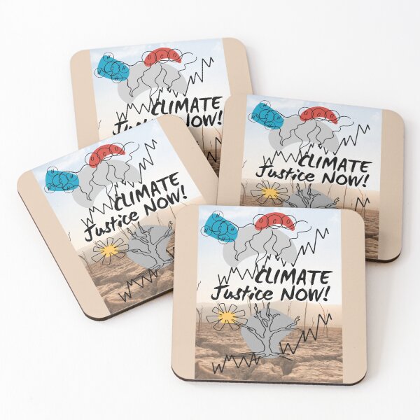 Item preview, Climate Justice Now! - Global Warming 2 designed and sold by bmfabricdesigns.
