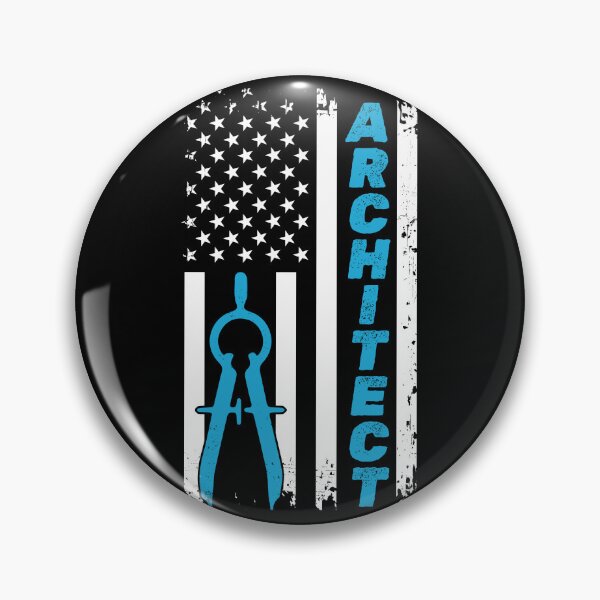 Item preview, Architect Distressed Vintage USA Flag Compass: Architecture Gift, Architectural Engineering Funny Architect designed and sold by Adexyl.