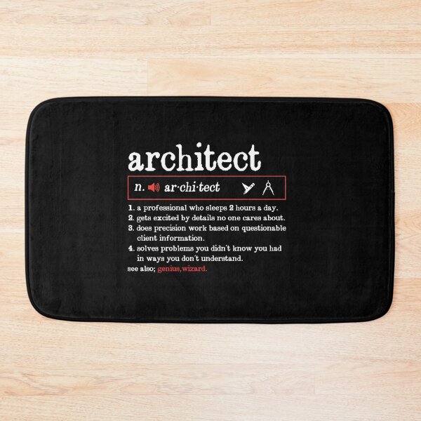 Item preview, Architect Funny Line Definitions: Architecture Gift, Architectural Engineering Funny Architect designed and sold by Adexyl.