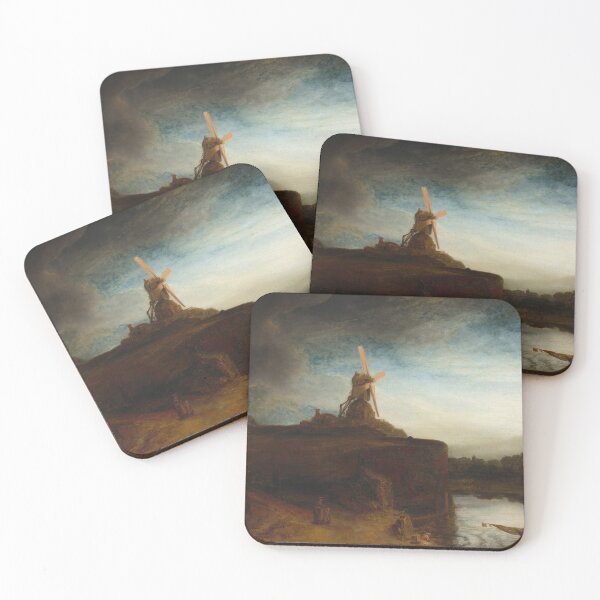 Item preview, The Mill | Rembrandt | 1648 Renaissance Art designed and sold by CJET.