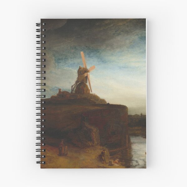 Item preview, The Mill | Rembrandt | 1648 Renaissance Art designed and sold by CJET.