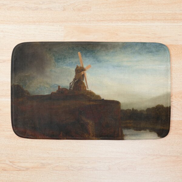 Item preview, The Mill | Rembrandt | 1648 Renaissance Art designed and sold by CJET.