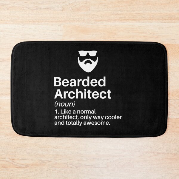 Item preview, Bearded Architect: Architecture Gift, Dad Brother Uncle, Architectural Engineering Funny Architect designed and sold by Adexyl.