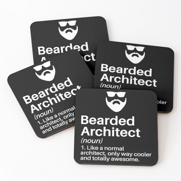 Item preview, Bearded Architect: Architecture Gift, Dad Brother Uncle, Architectural Engineering Funny Architect designed and sold by Adexyl.