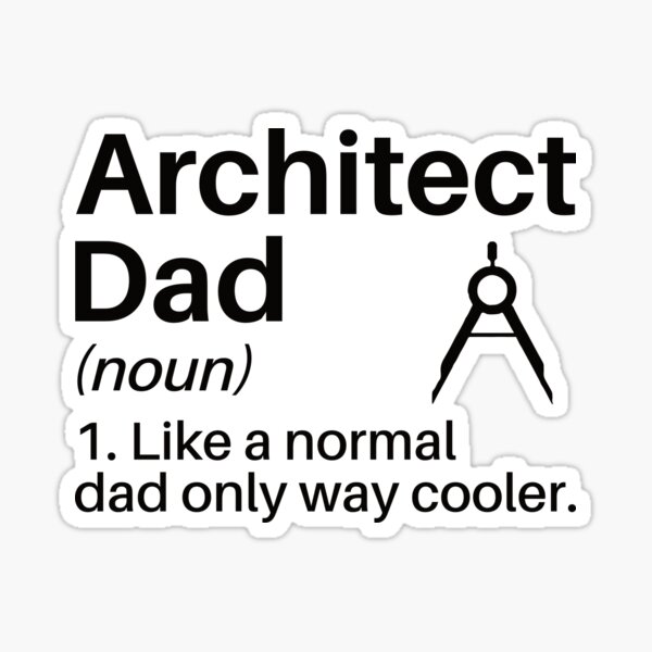 Item preview, Architect Dad Funny Definition: Architecture Gift, Architectural Engineering Father Funny Architect designed and sold by Adexyl.