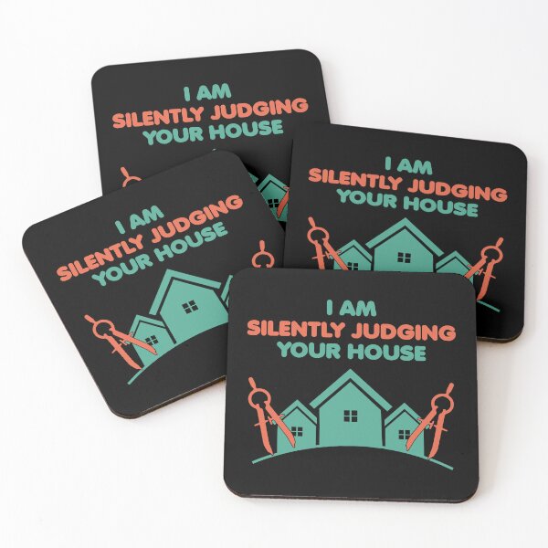 Item preview, I Am Silently Judging Your House, Architect: Architecture Gift, Architectural Engineering Funny Architect designed and sold by Adexyl.