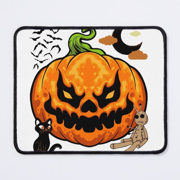 Item preview, halloween scary evil pumpkin funny pumpkin head designed and sold by A6tan-graphiste.