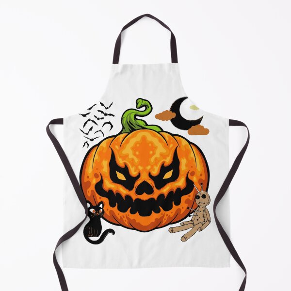 Item preview, halloween scary evil pumpkin funny pumpkin head designed and sold by A6tan-graphiste.