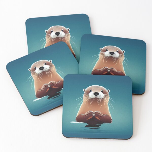 Item preview, Cute Otter designed and sold by Mirokoth.