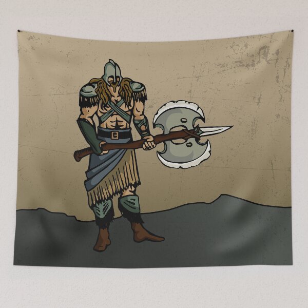 Item preview, Barbarian character designed and sold by BeccaDoodles.