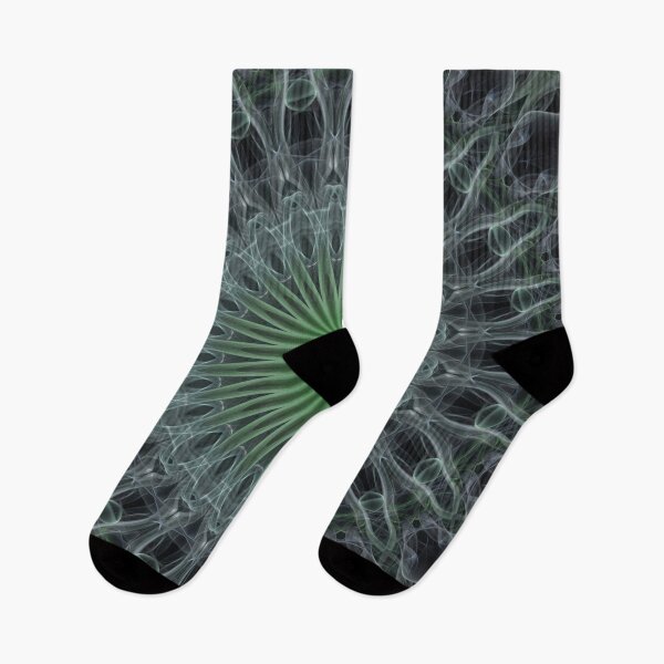 Item preview, Gray and neon green mandala designed and sold by JBlaminsky.