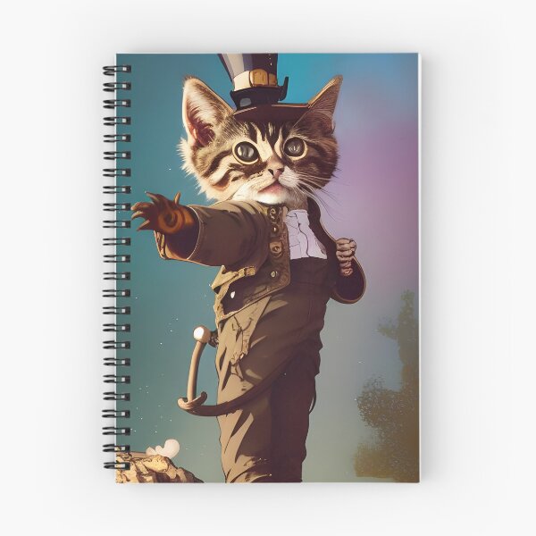 Item preview, Steampunk Cat Kitten With Suit and Hat designed and sold by Eliteijr.